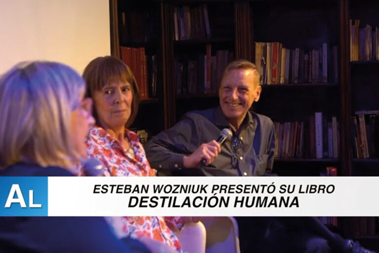 Lee más sobre el artículo Esteban Wozniuk presentó su libro «Destilación Humana»